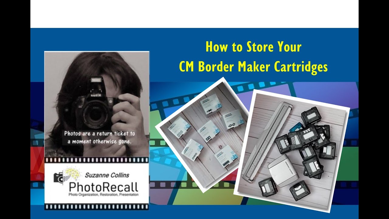 How to Store your CM Border Maker Cartridges