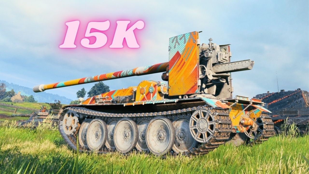 Grille 15 - 15K Damage 9 Kills & Grille 15 - 12K Damage 7 Kills etc  World of Tanks