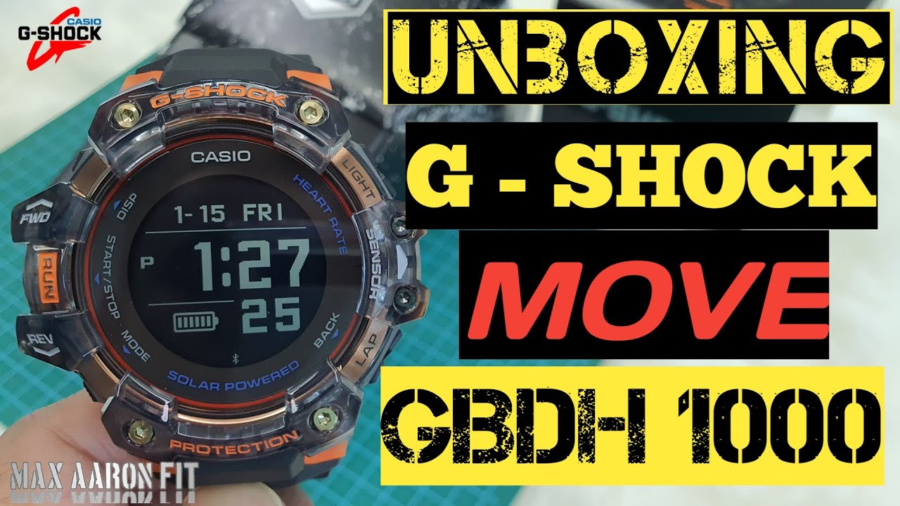 G-SHOCK GBDH1000 : REVIEW DAN UNBOXING ( G-MOVE) JAPAN SET