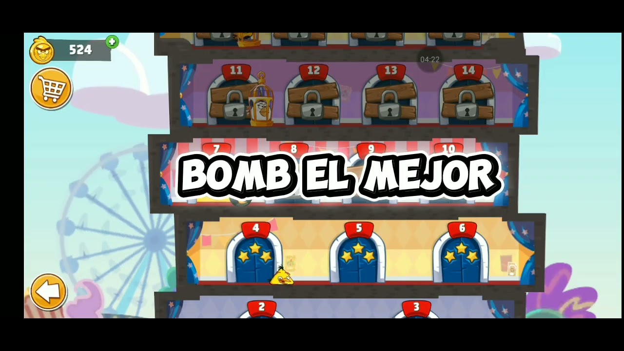 Jugando  por primera vez a angry birds friends(Aunque al principio fue complicado pero no me confío)