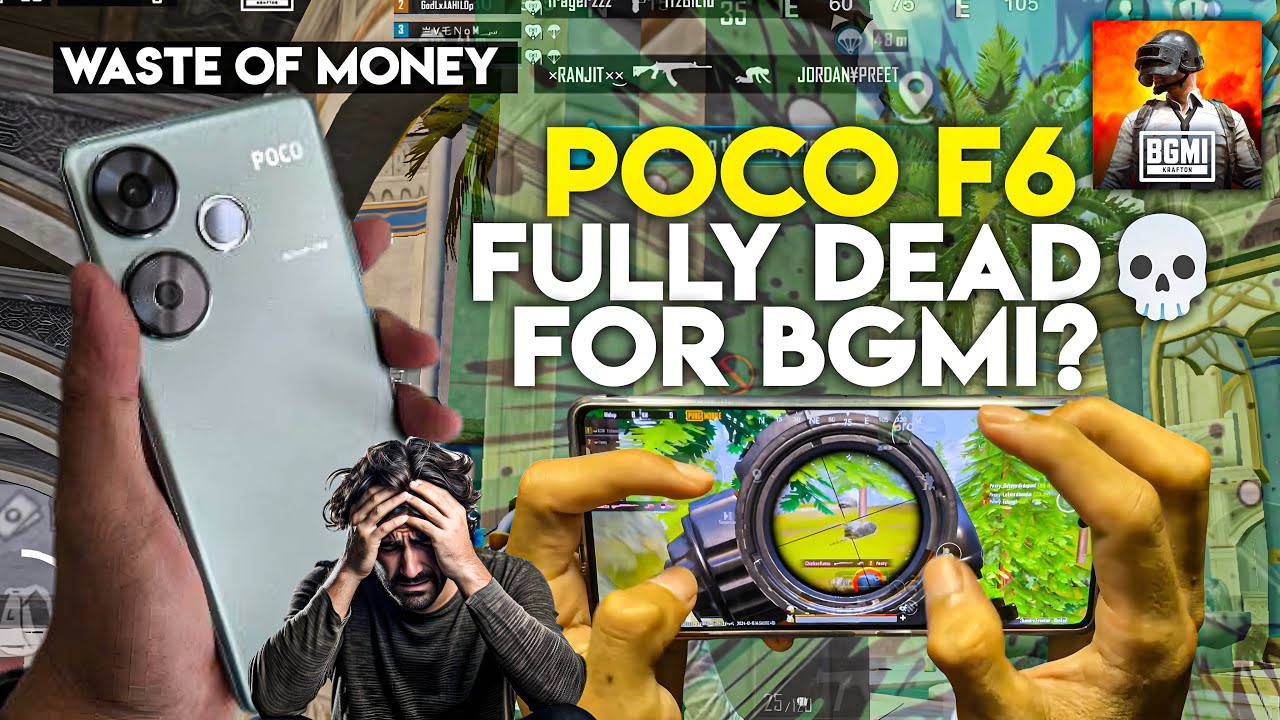 Poco F6 Dead for Gamers in 2025 💔 | BGMI Lag, Heating & FPS Drop Test | Don’t Buy For Gaming 2025 
