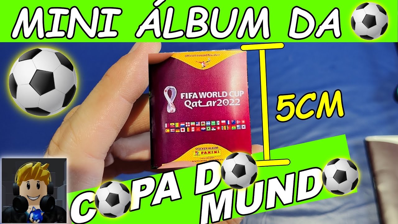 TUTORIAL MINI ALBUM E FIGURINHAS DA COPA DO MUNDO DE 2022 NO QATAR. PASSO A PASSO MUITO FÁCIL!
