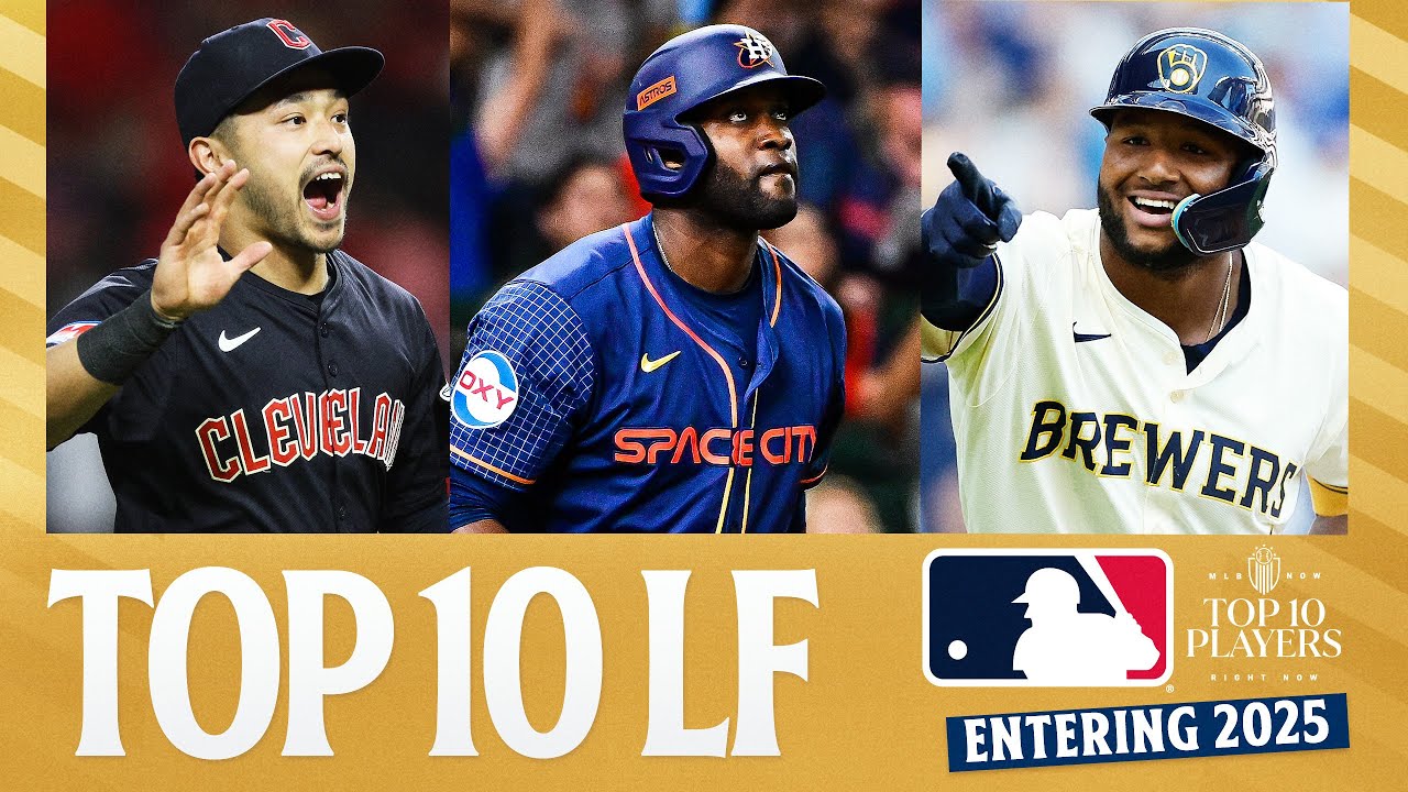 Top 10 Left Fielders in MLB right now! (Who's No. 1?!)
