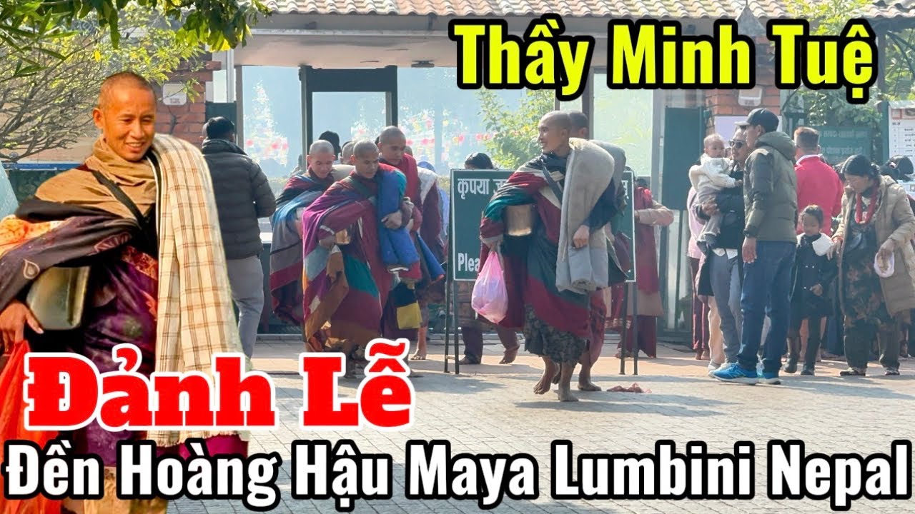 Thầy Minh Tuệ & Các Sư Phụ Vào Đảnh Lễ Ngôi Đền Hoàng Hậu Maya #thayminhtue #thienchiukho #moinhat 