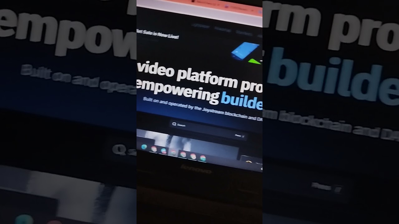 joystream is amazing video platform and best crypto.