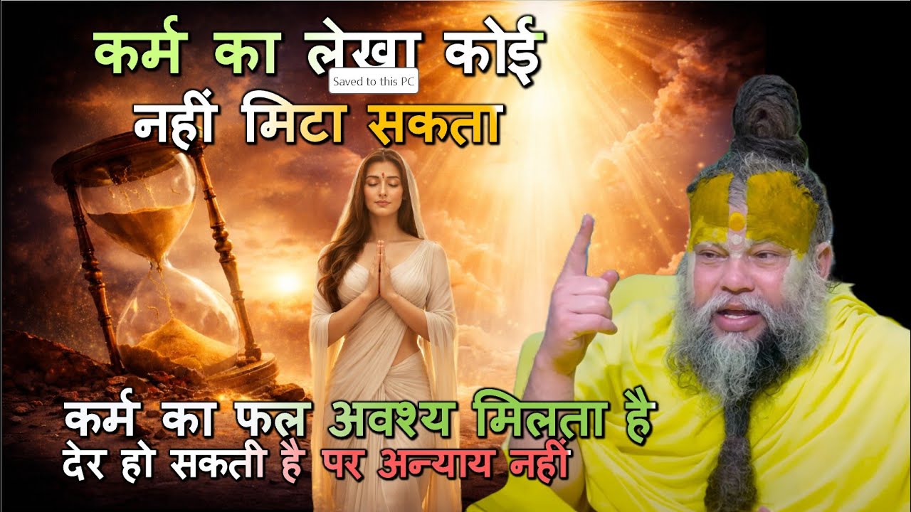 कर्म का फल अवश्य मिलता है, देर हो सकती है पर अन्याय नहीं  #ईश्वर_का_न्याय #धैर्य_और_श्रद्धा #satsang