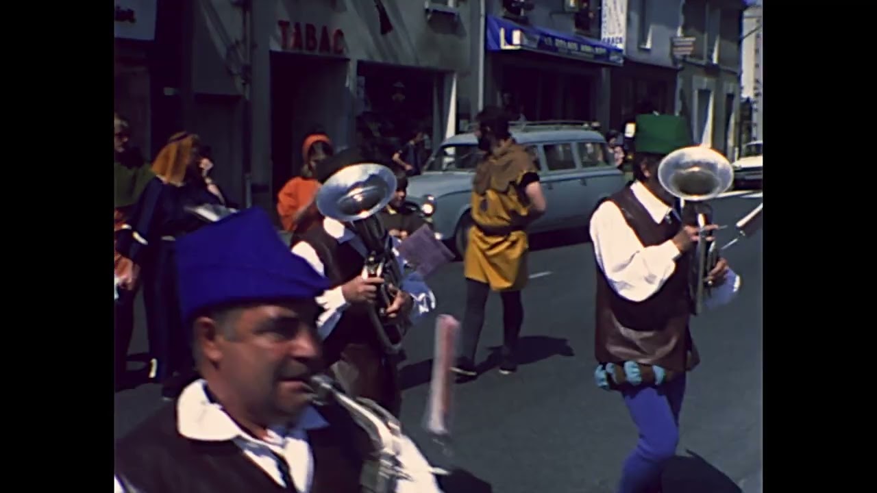 Le Pallet - fête médiévale pour les 900 ans d'Abélard (1979)