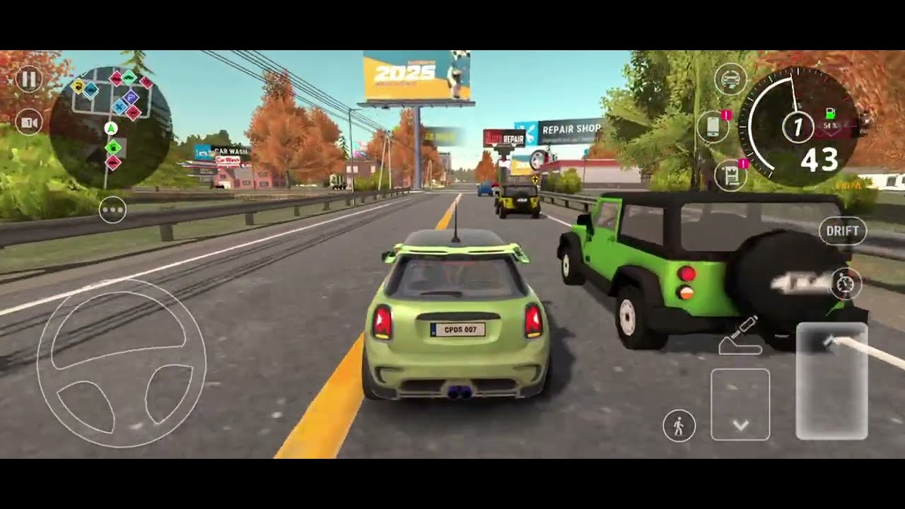 Car Parking School Simulator Gameplay | Car Drive Parking Racing Stant Android Gameplay Skills Game 