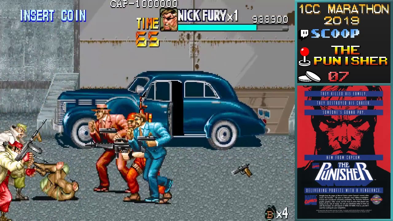 Arcade 1CC Marathon 2019 - The Punisher by Scoop