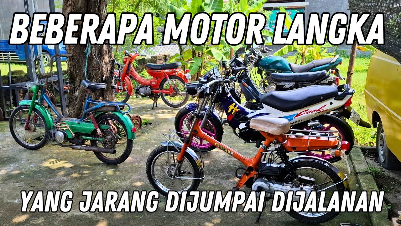 READY BEBERAPA MOTOR LANGKA YANG SUDAH JARANG BAHKAN TIDAK PERNAH TERLIHAT DIJALANAN⁉️