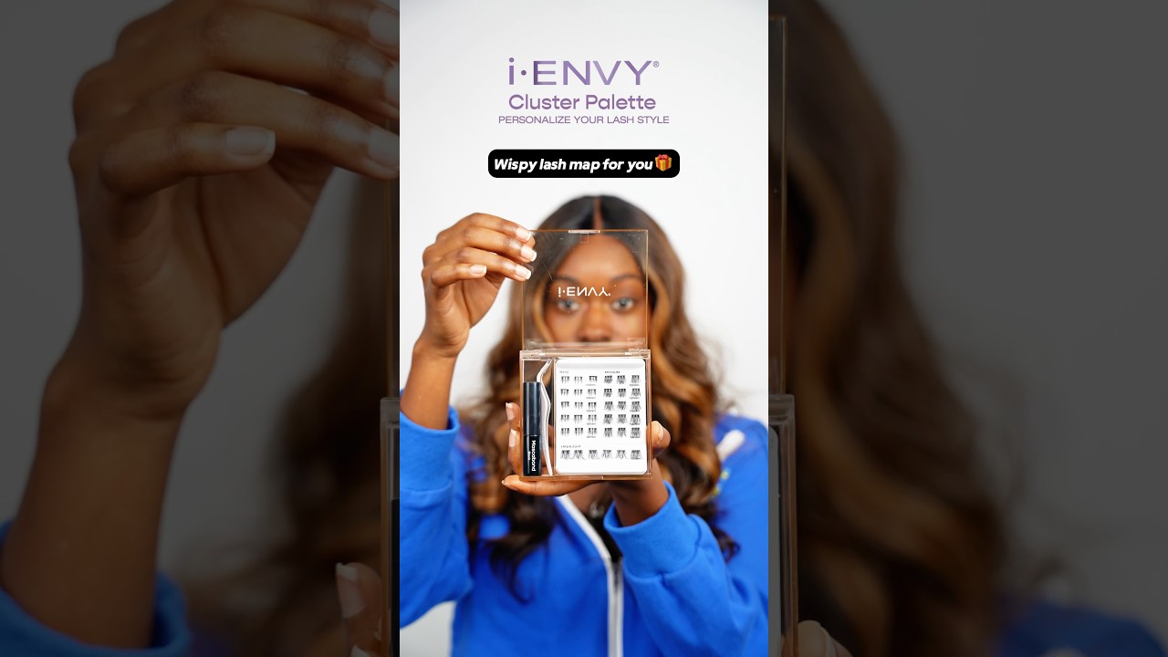 ✨ Discover i-ENVY&rsquo;s Cluster Palette Lash! Perfect Lashes Made Easy! #iENVY #lashgoals