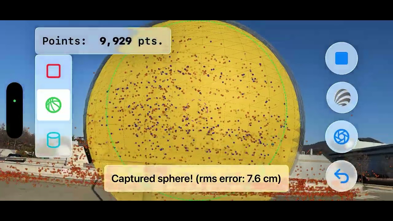 Large Dome - Apple ARKit - FindSurface