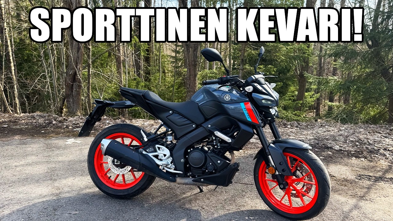Yamaha MT-125 Testiss&auml;! │ Sporttinen Naku Kevari!