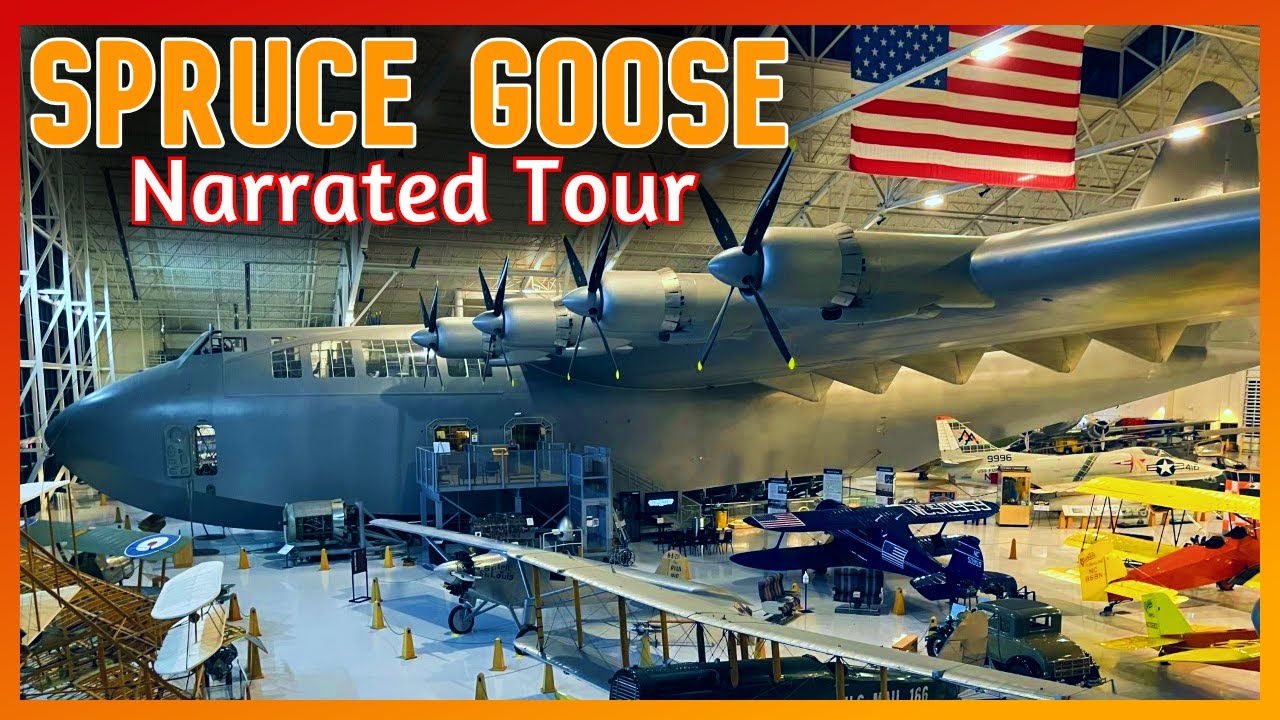 Spruce Goose Narrated Tour in 4k | H-4 Hercules