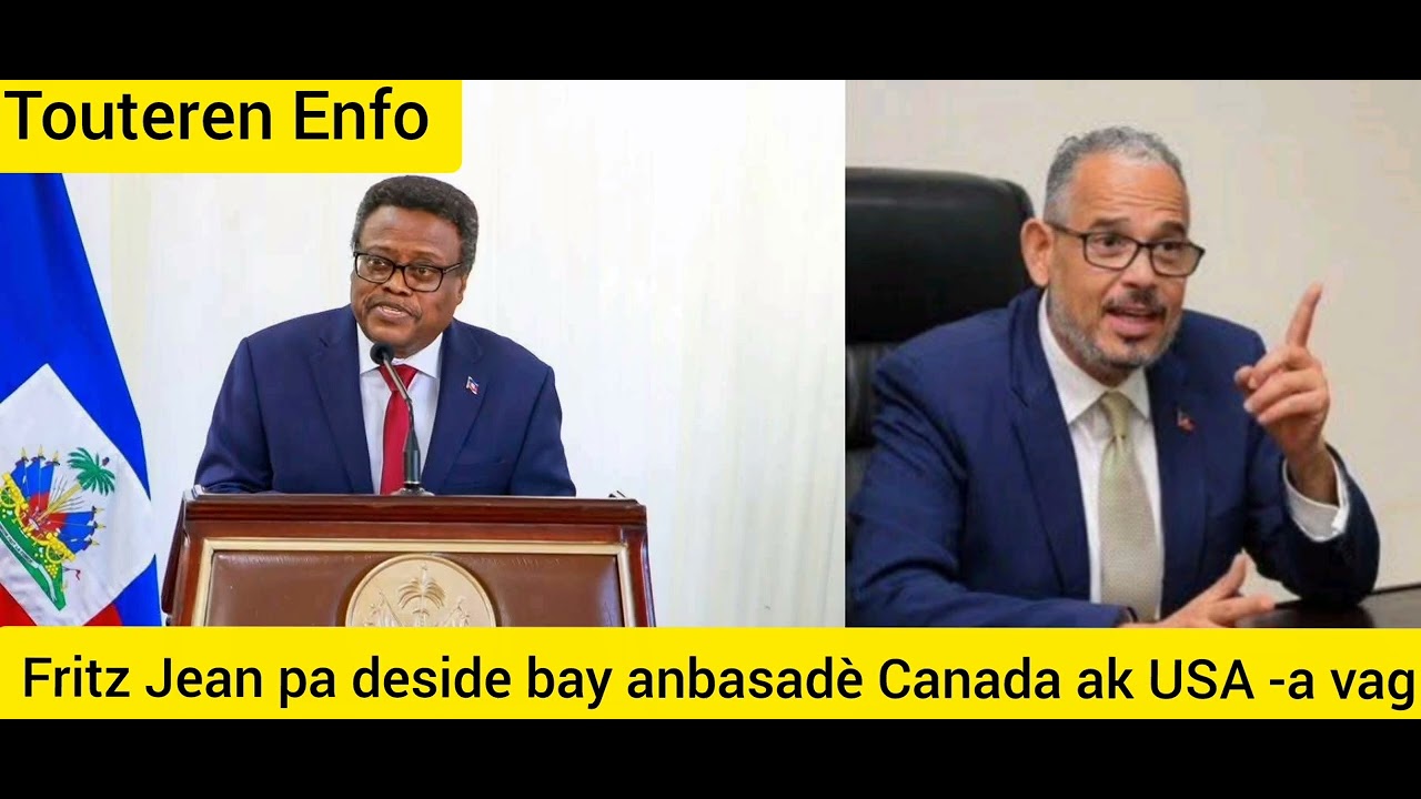 Fritz Jean deside kanpe goumen ak blan ,li remèt kat rezidans li