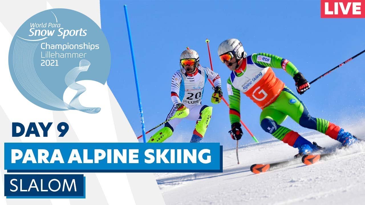 Lillehammer 2021 | Para Alpine | Slalom (m) 1/2 | WPSS Championships