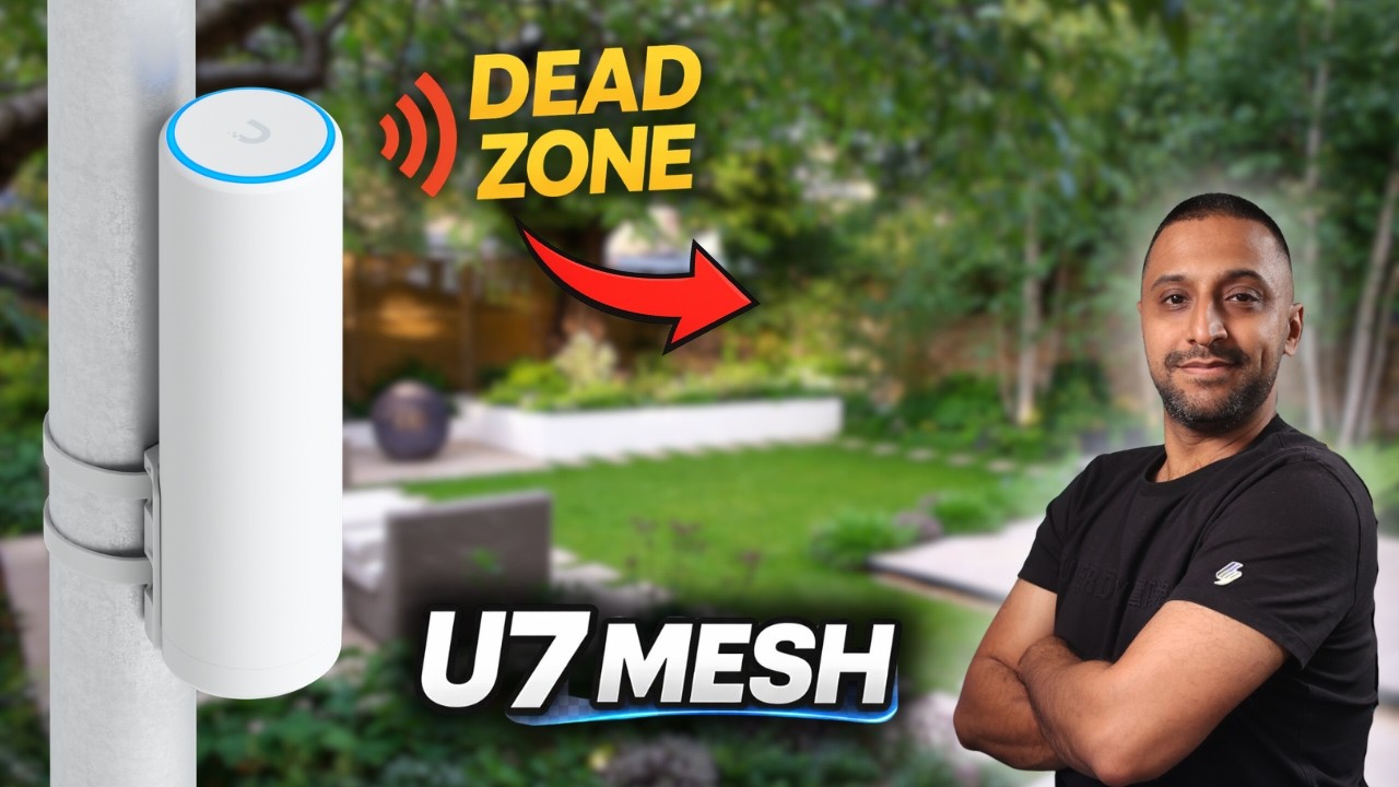 I Fixed My Worst Wi-Fi Dead Zone | U7 Mesh Test