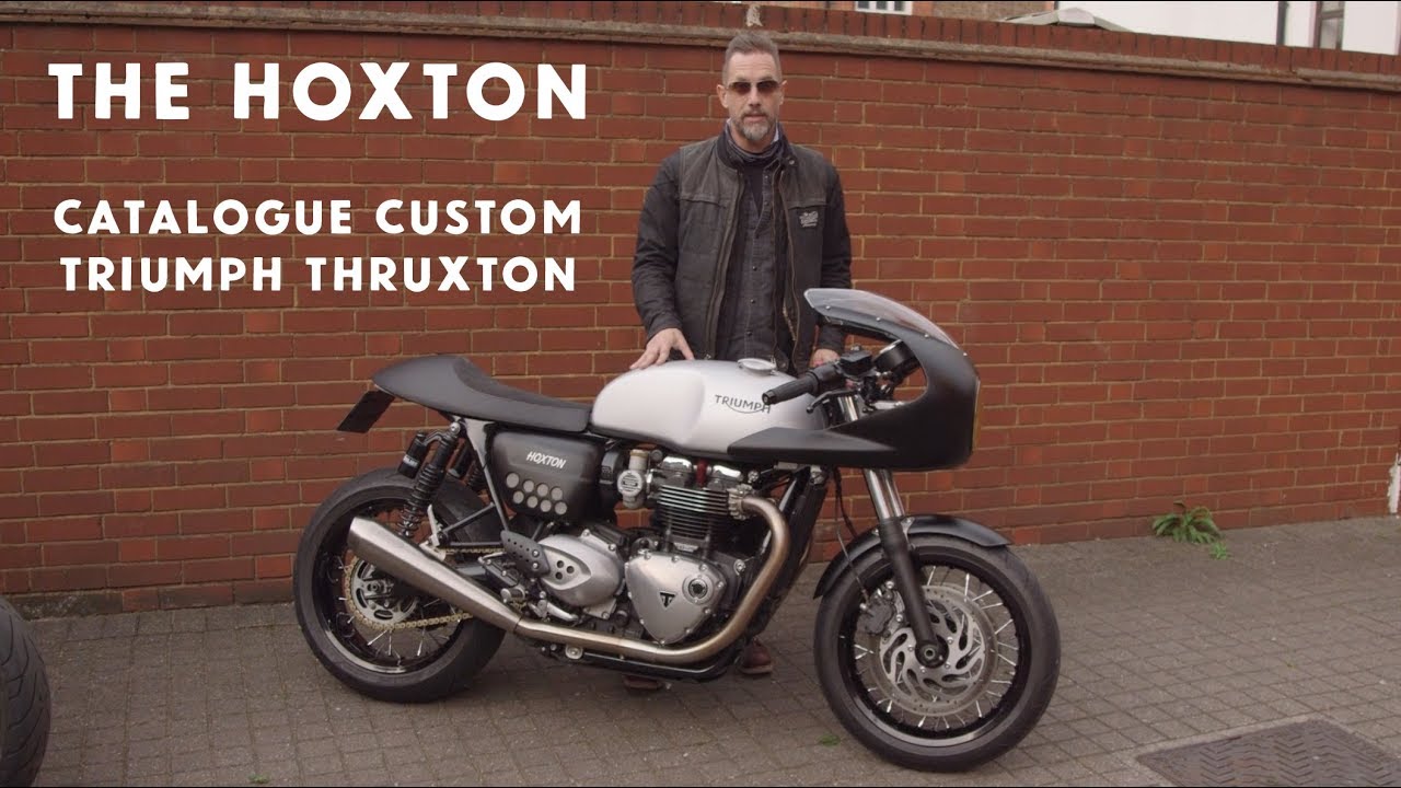 The Triumph Hoxton? Dutch's Thruxton Catalogue Custom