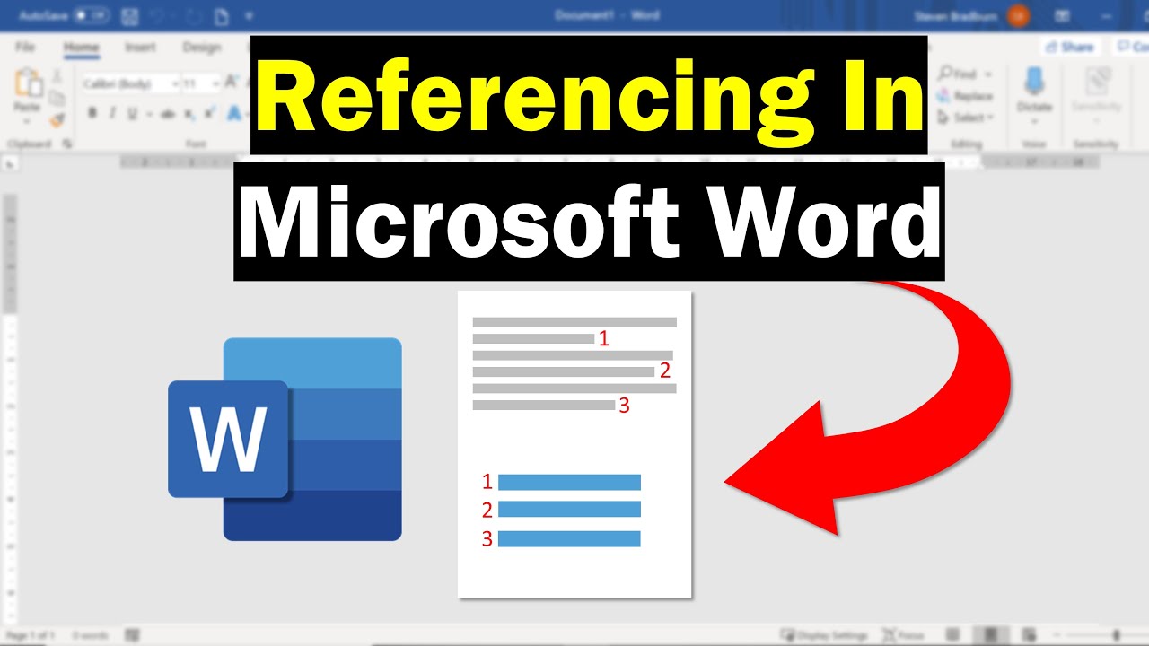 Как сделать ссылки в Microsoft Word (очень просто!)