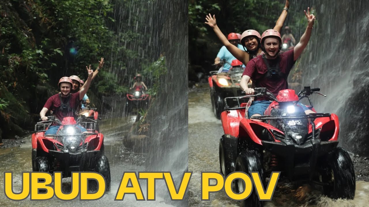 Indonesia Bali 🇮🇩 | Ubud ATV Ride – Jungle, Caves & Rice Fields (POV)