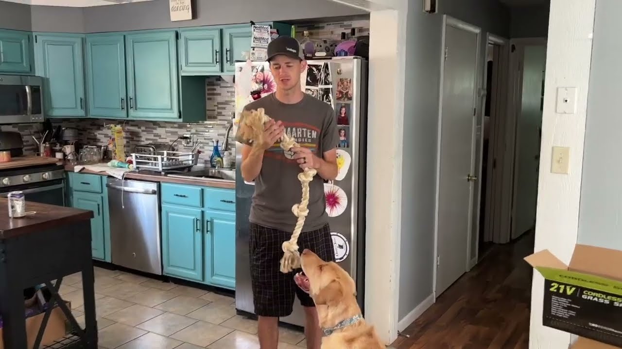 Fida Dog Rope Toys for Large Dogs &ndash; Natural Cotton Dog Chew Toy for Boredom