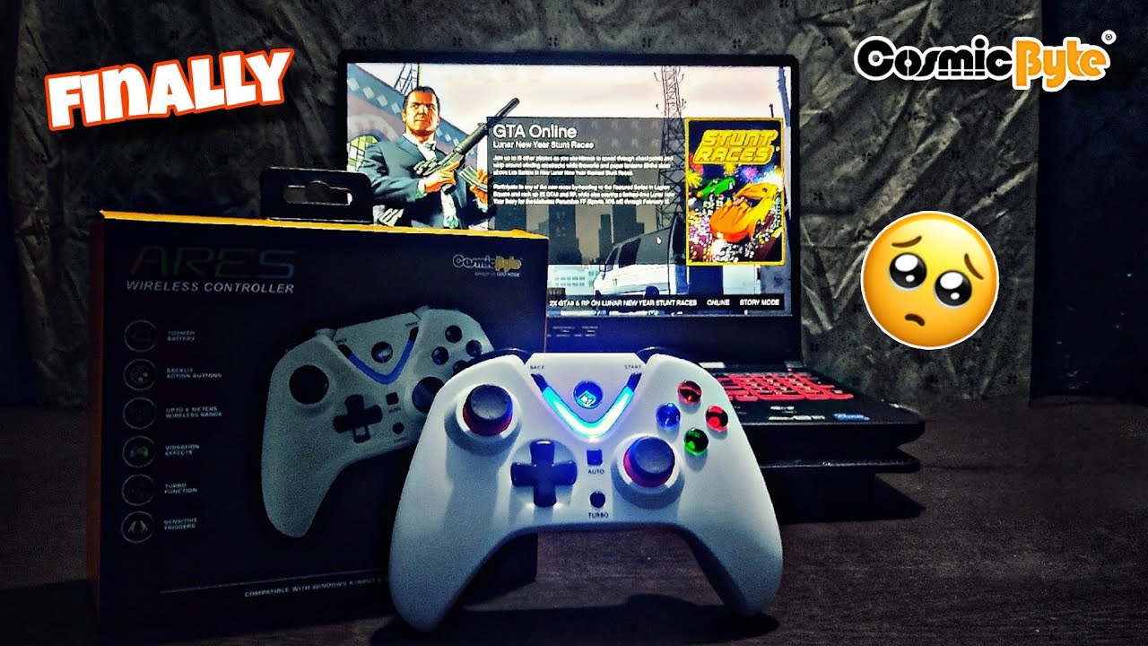 Finally I Bought My First Gaming Controller | Cosmic Byte Ares Wireless