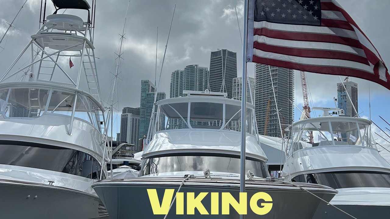 VIKING YACHTS, a Miami alla scoperta della leggenda!