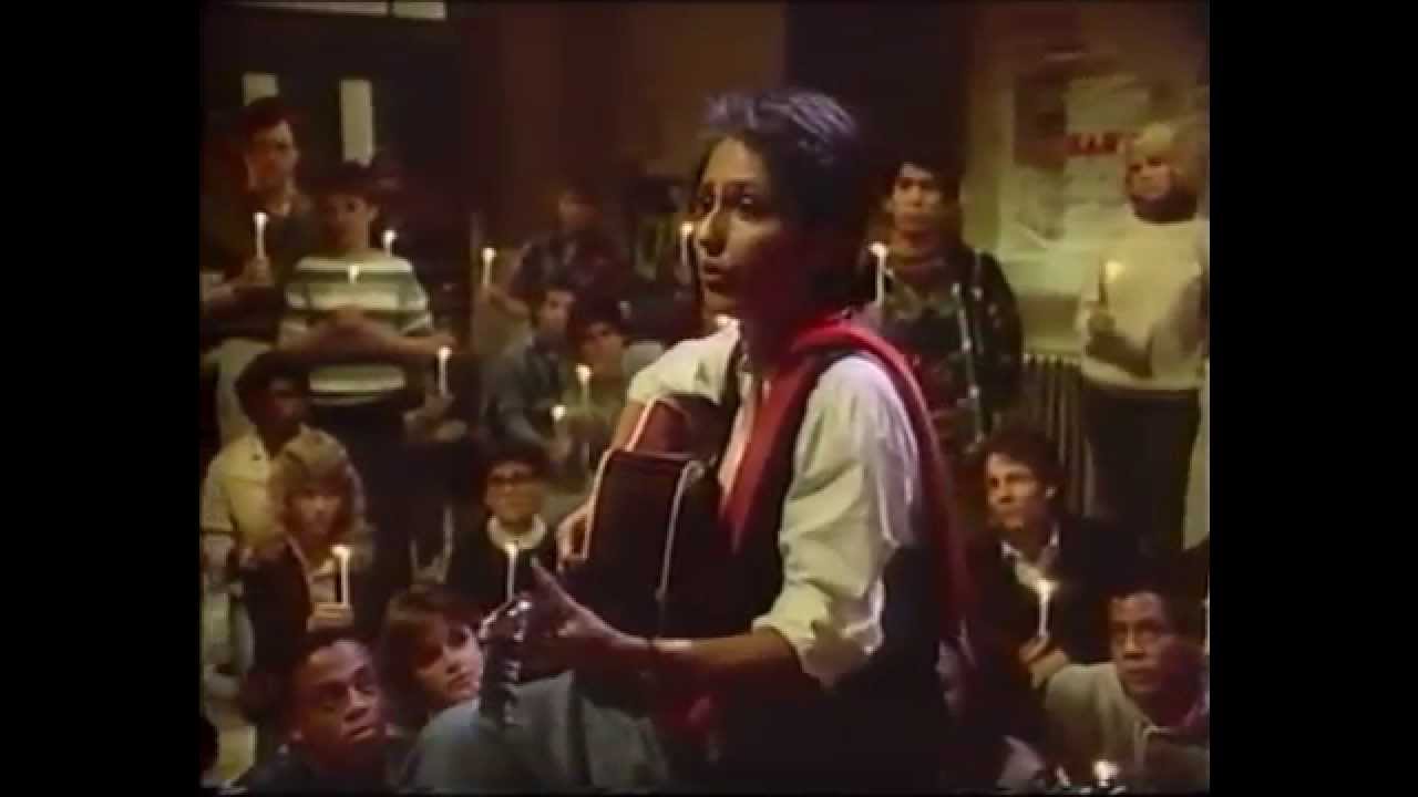 Joan Baez appearing on TV show FAME