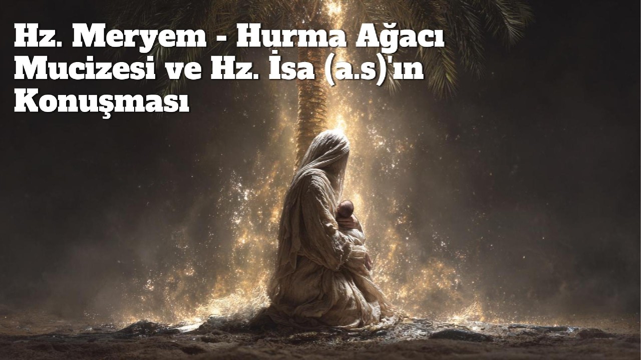 Hz. Meryem - Hurma Ağacı Mucizesi ve Hz. İsa (a.s)'ın Konuşması