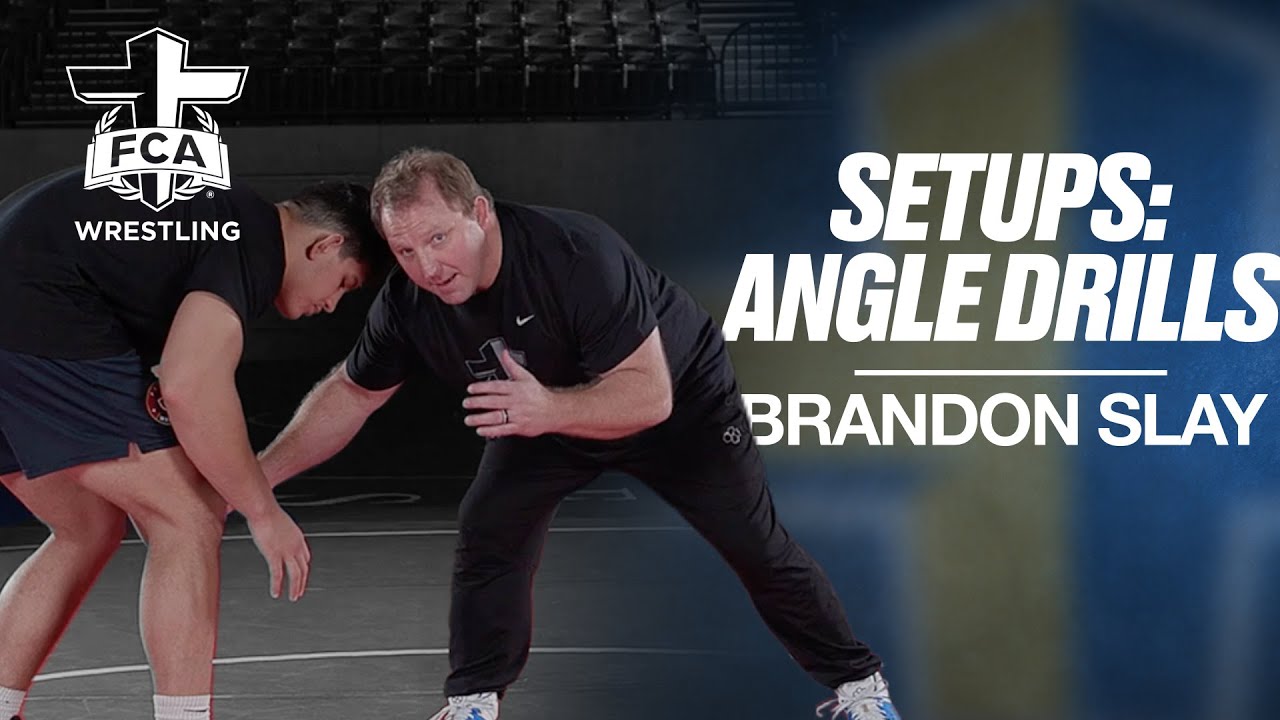 SETUPS: ANGLE DRILLS - BRANDON SLAY | FCA Wrestling TECHNIQUE
