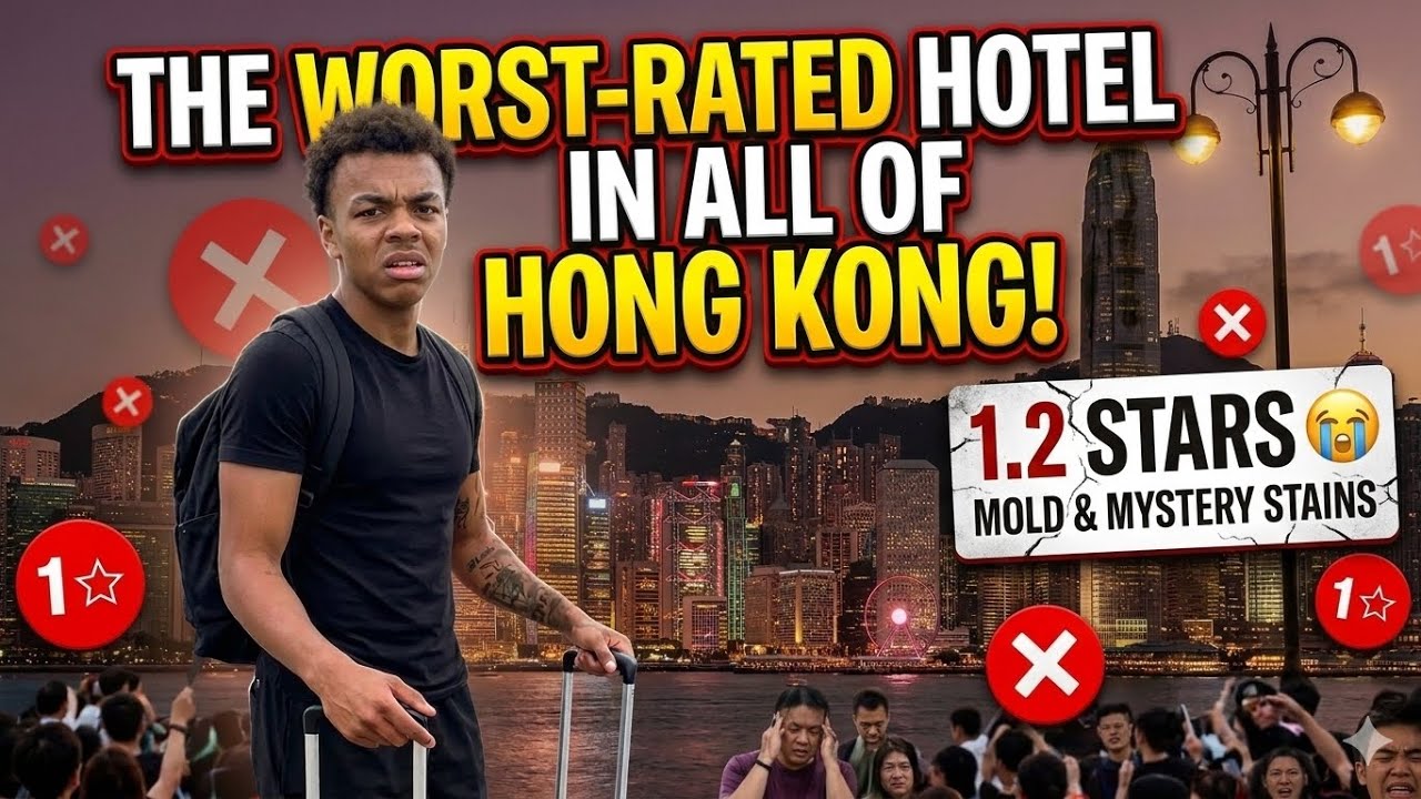 Going to Hong Kong at 18 and staying in the worst rated hotel 🇭🇰