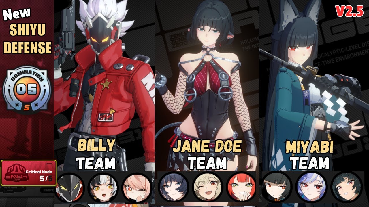 Shiyu Defense Billy Jane Doe Miyabi | Zenless Zone Zero v2.5
