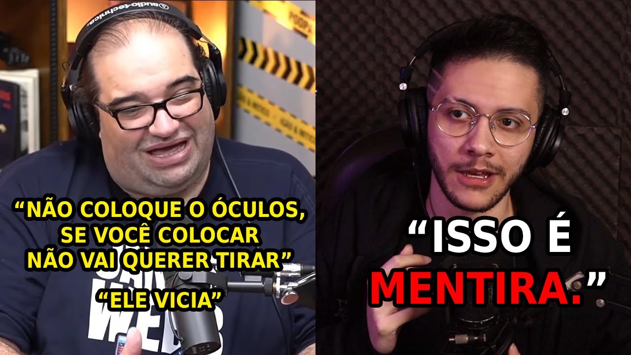 Corrigindo coisas que foram ditas sobre VR no Podpah (no corte 