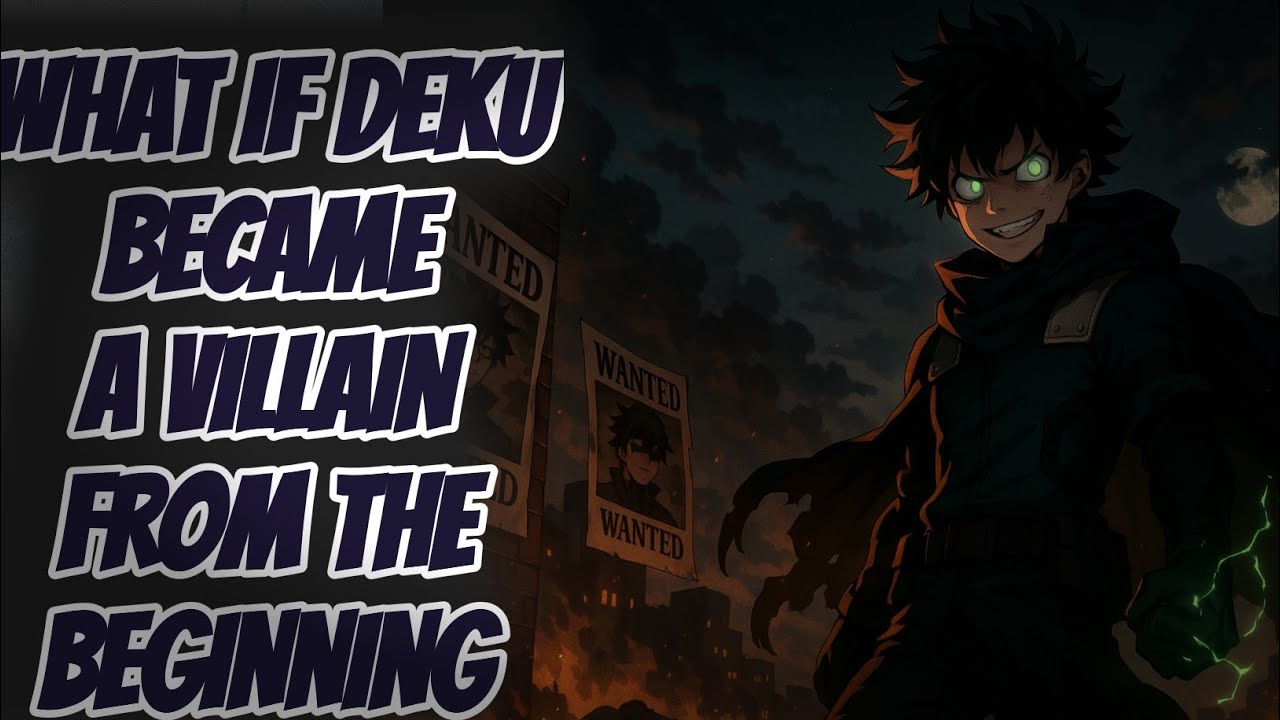 What if Deku became a villain from the beginning