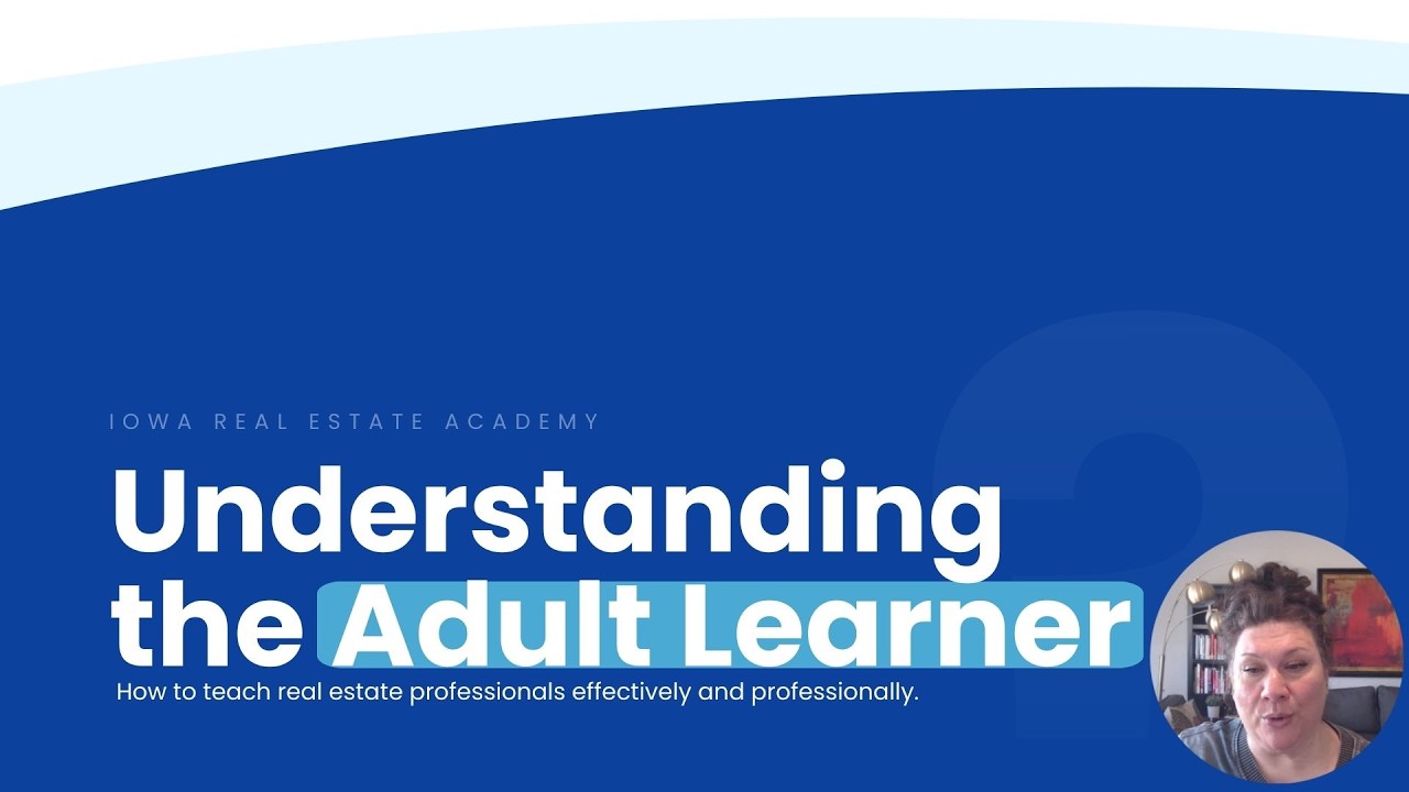 IDW Part 2: Understanding Adult Learns