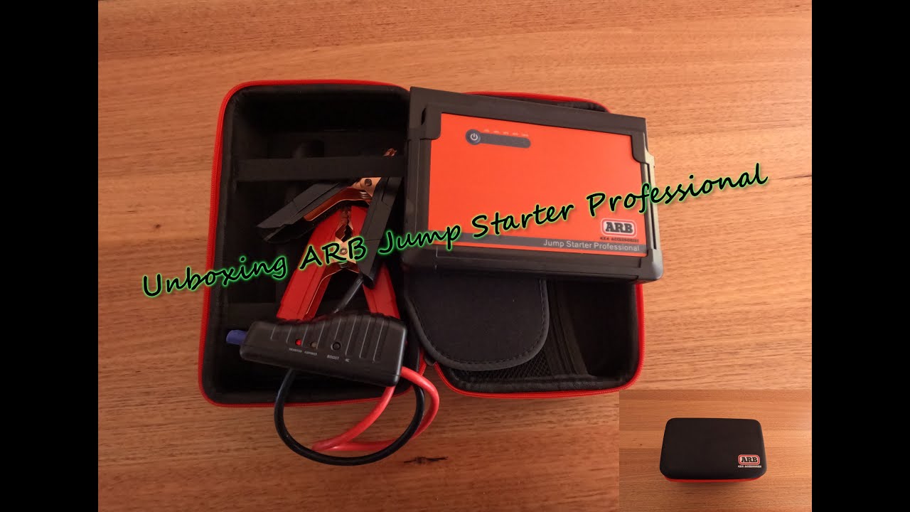 Unboxing ARB Jump Starter Professional