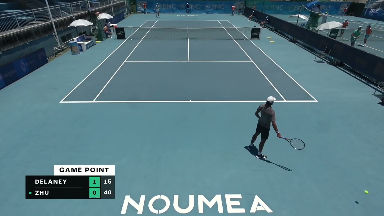 Jake Delaney (AUS) vs Evan Zhu (USA) | 2026 Noumea Q2
