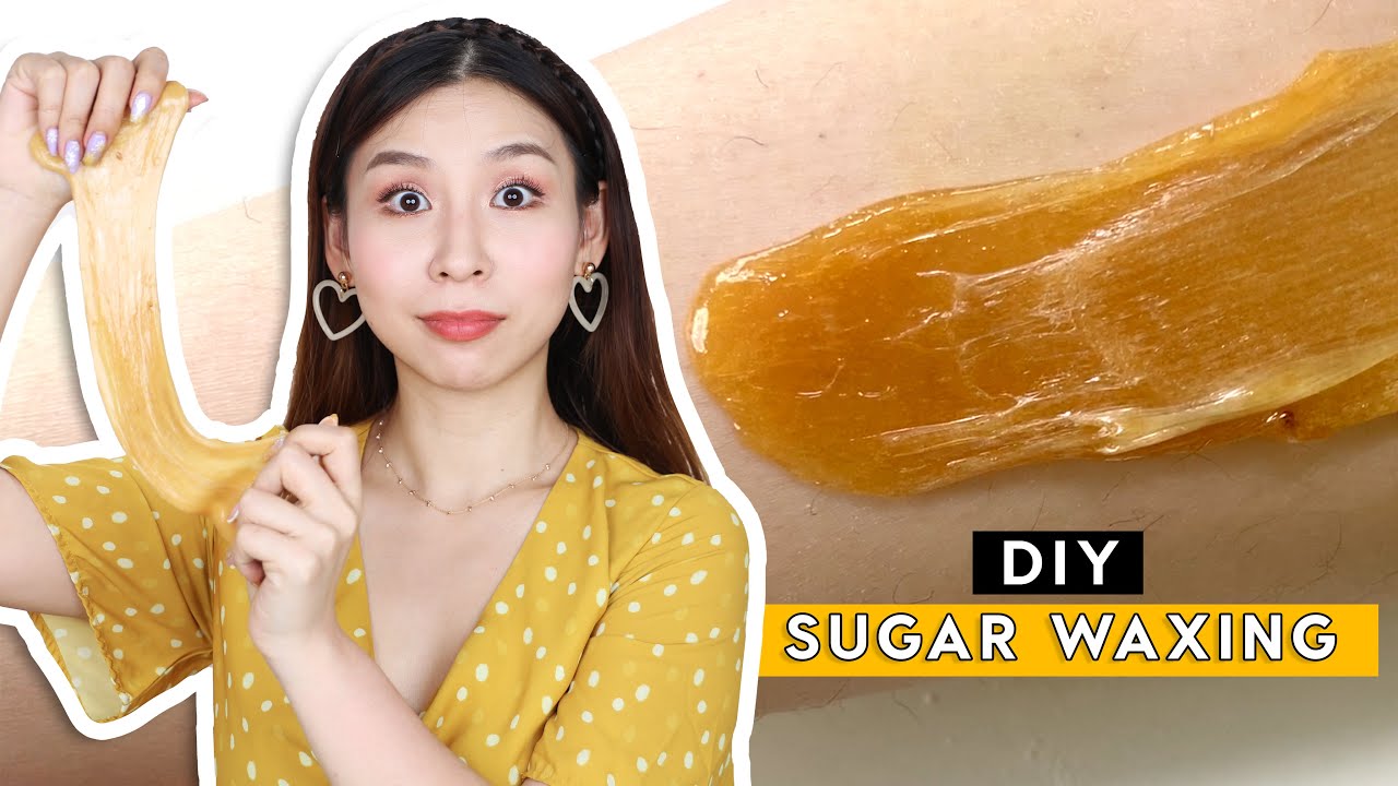 I Tried DIY Sugar Waxing For The First Time 😳