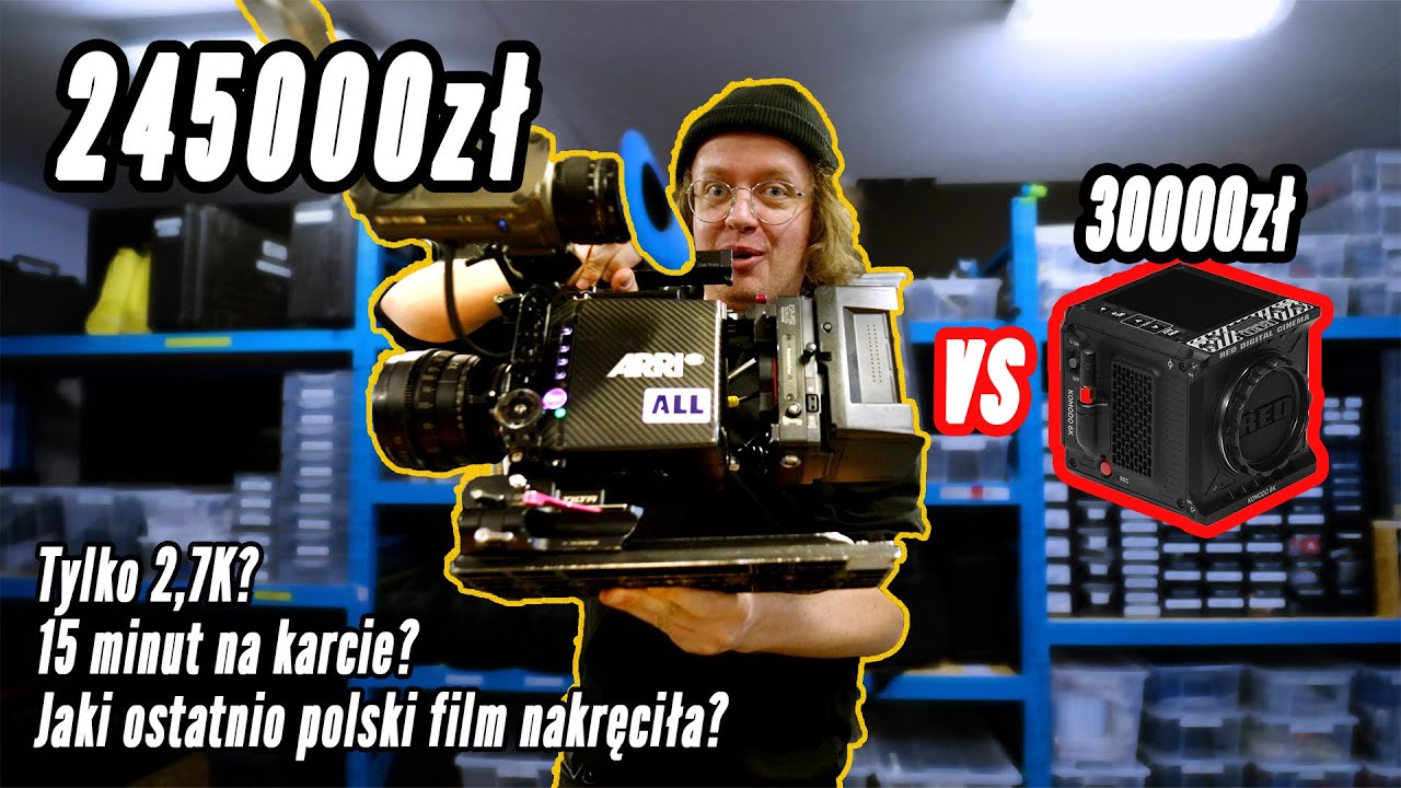 KAMERA warta 245000zł! vs 30000zł. Czy to jest serio marzenie każdego filmowca?