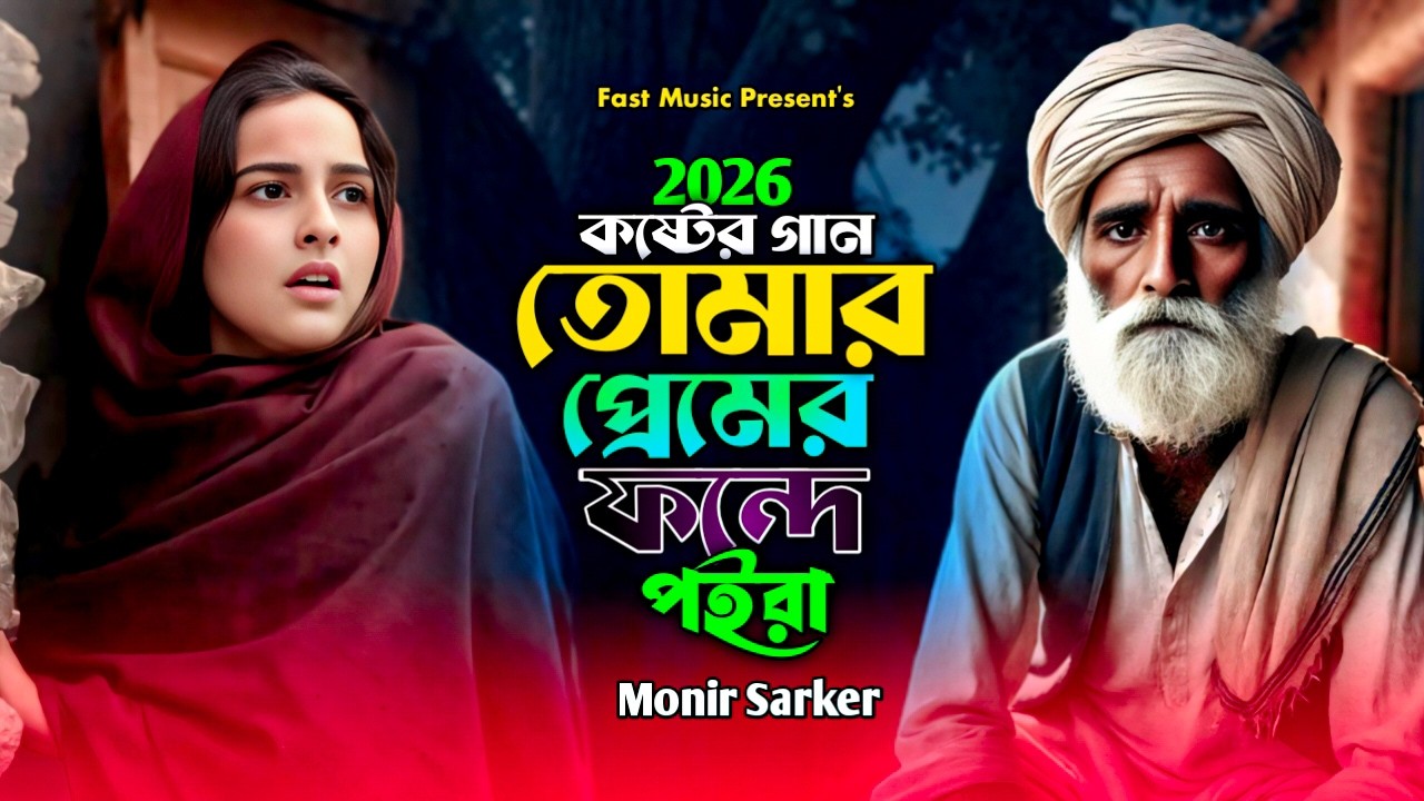 ২০২৬ কষ্টের গান😭Monir Sarker🔥Superhit Dukher Gaan😭তোমার প্রেমের ফান্দে পইরা😭Tiktok Viral Song