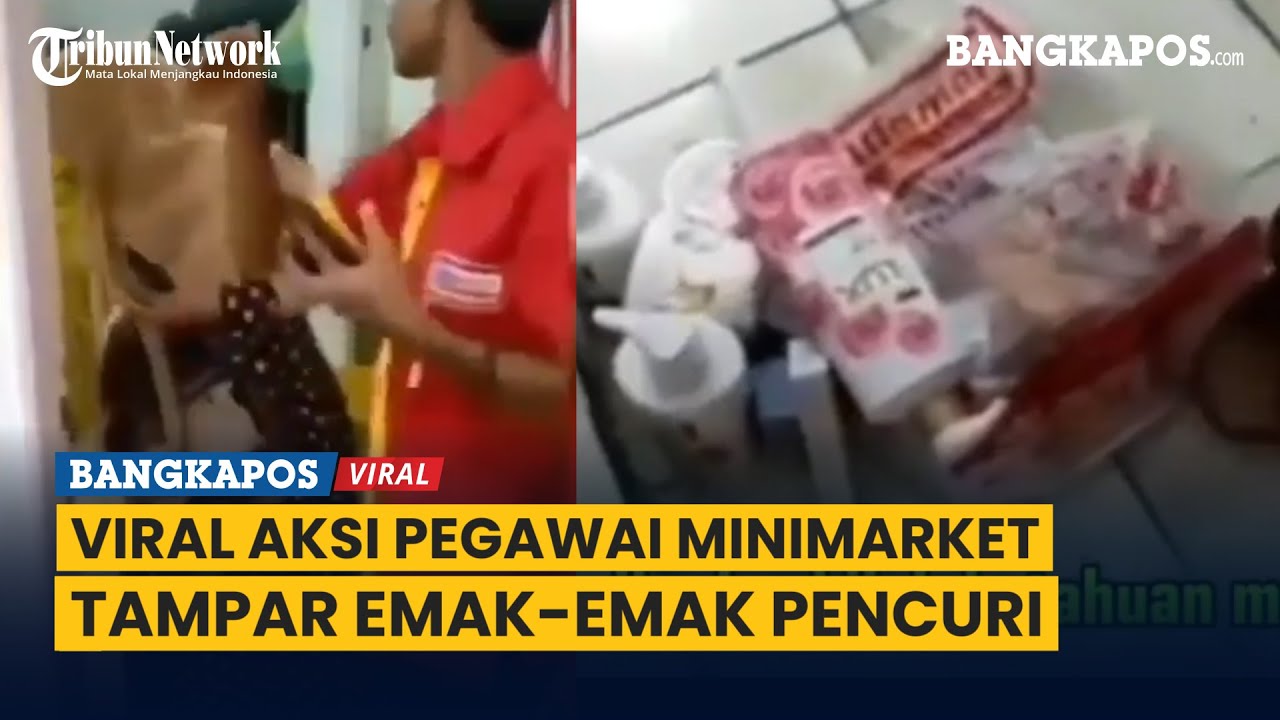 Viral Aksi Pegawai Minimarket Tampar Emak-emak Mencuri, Tuai Hujatan Netizen