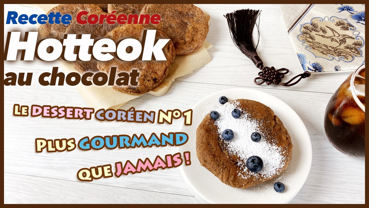 Hotteok au chocolat : recette du dessert coréen star de la street food