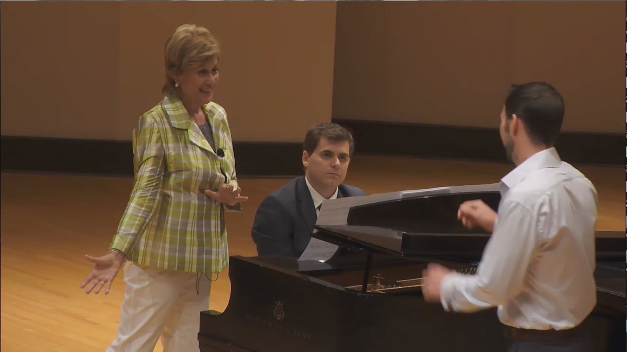 Masterclass with Kiri Te Kanawa at RSMI