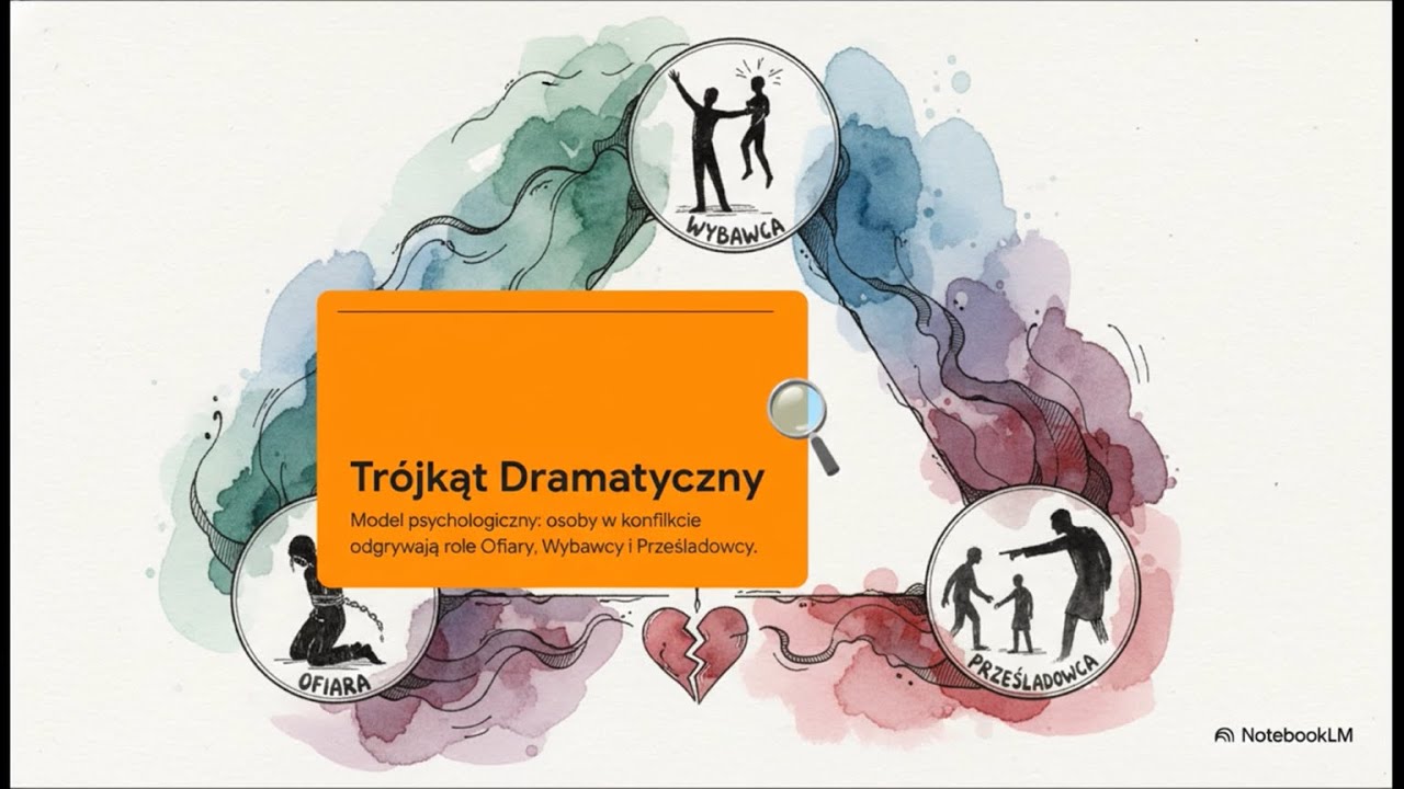 TRÓJKĄT KARPMANA (DRAMATYCZNY) Ofiara, prześladowca i zbawca. SZYBKI SZKIC DRAMATU. #dramat #hejt