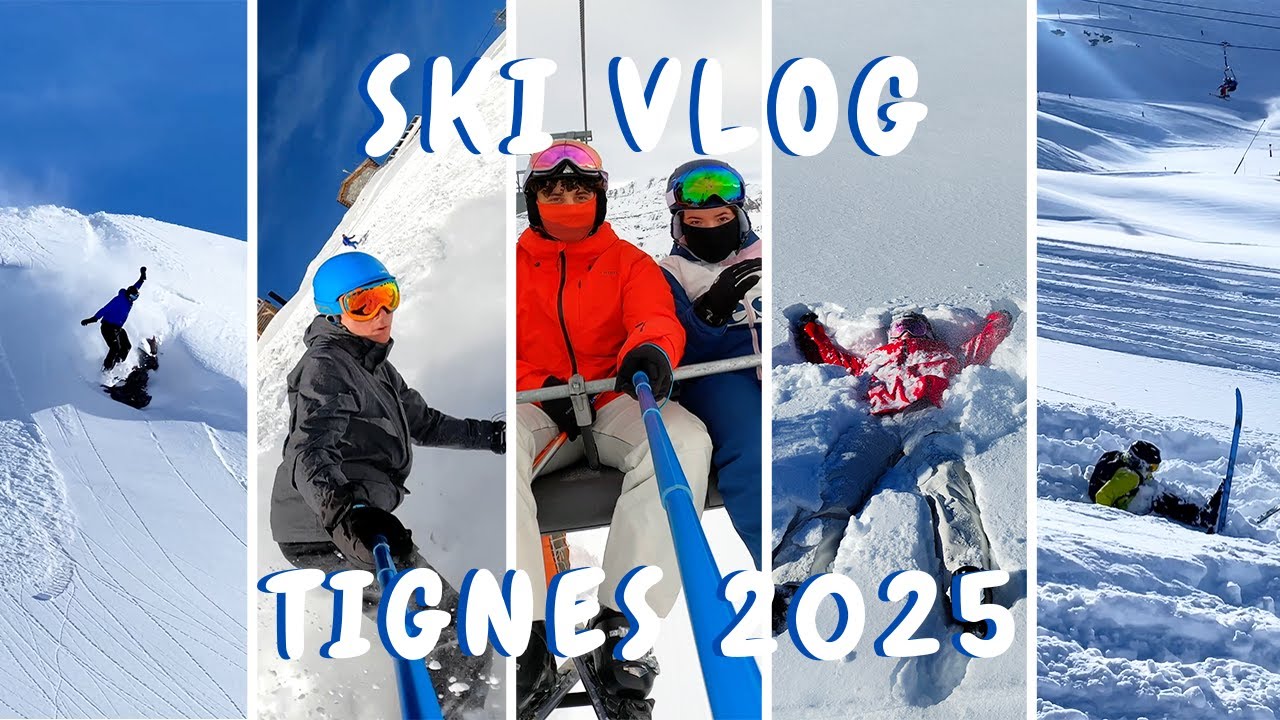 SKI VLOG - TIGNES 2025 🇫🇷