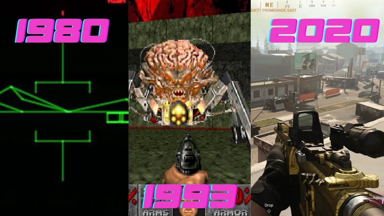 The Evolution of FPS Games (1980-2020)