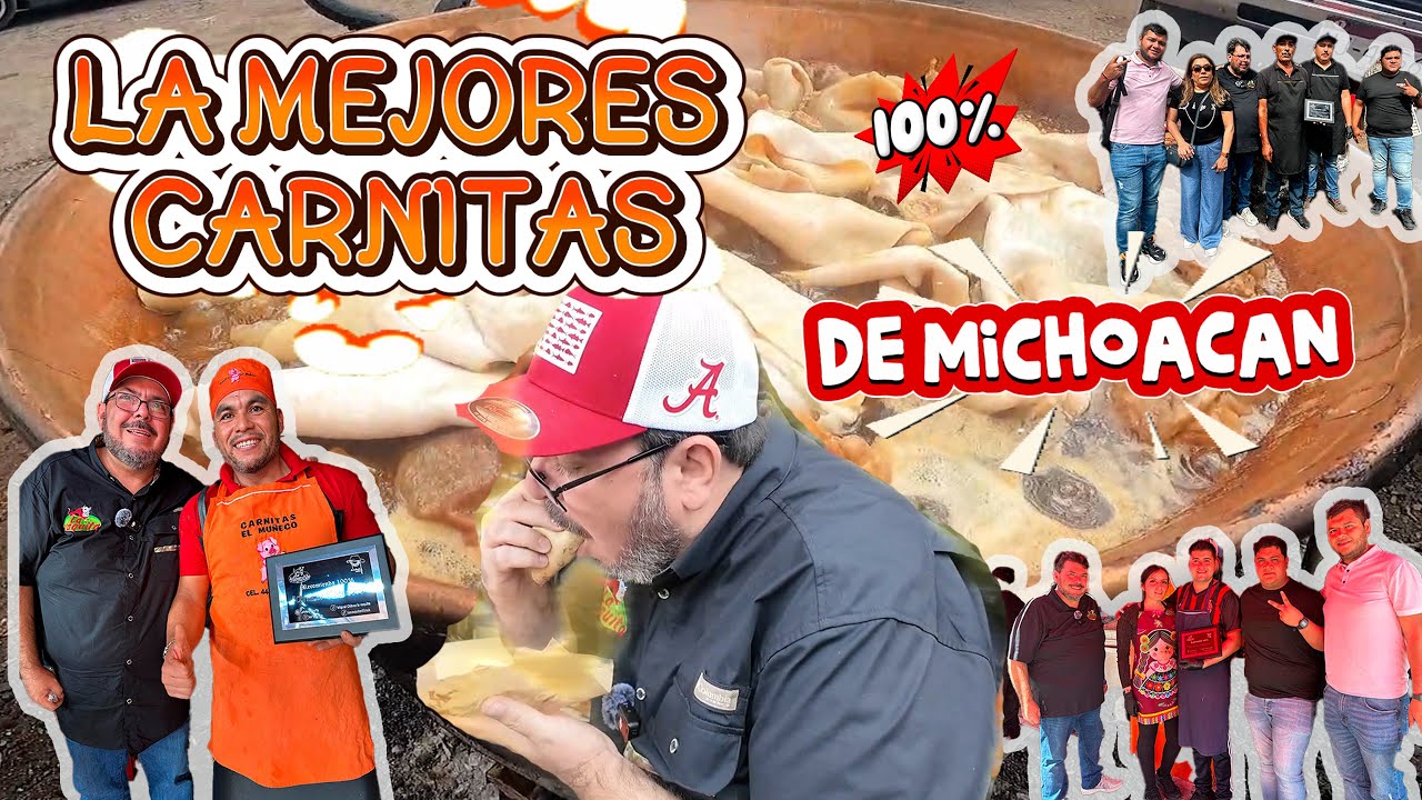 ESTAS SON LAS MEJORES CARNITAS DE MICHOACAN QUE PROBAMOS l La Vaquita