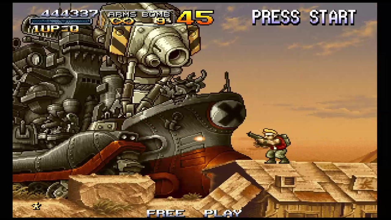 Metal Slug Anthology (PS4) Metal Slug 2 - Boss #4 Big Shiee