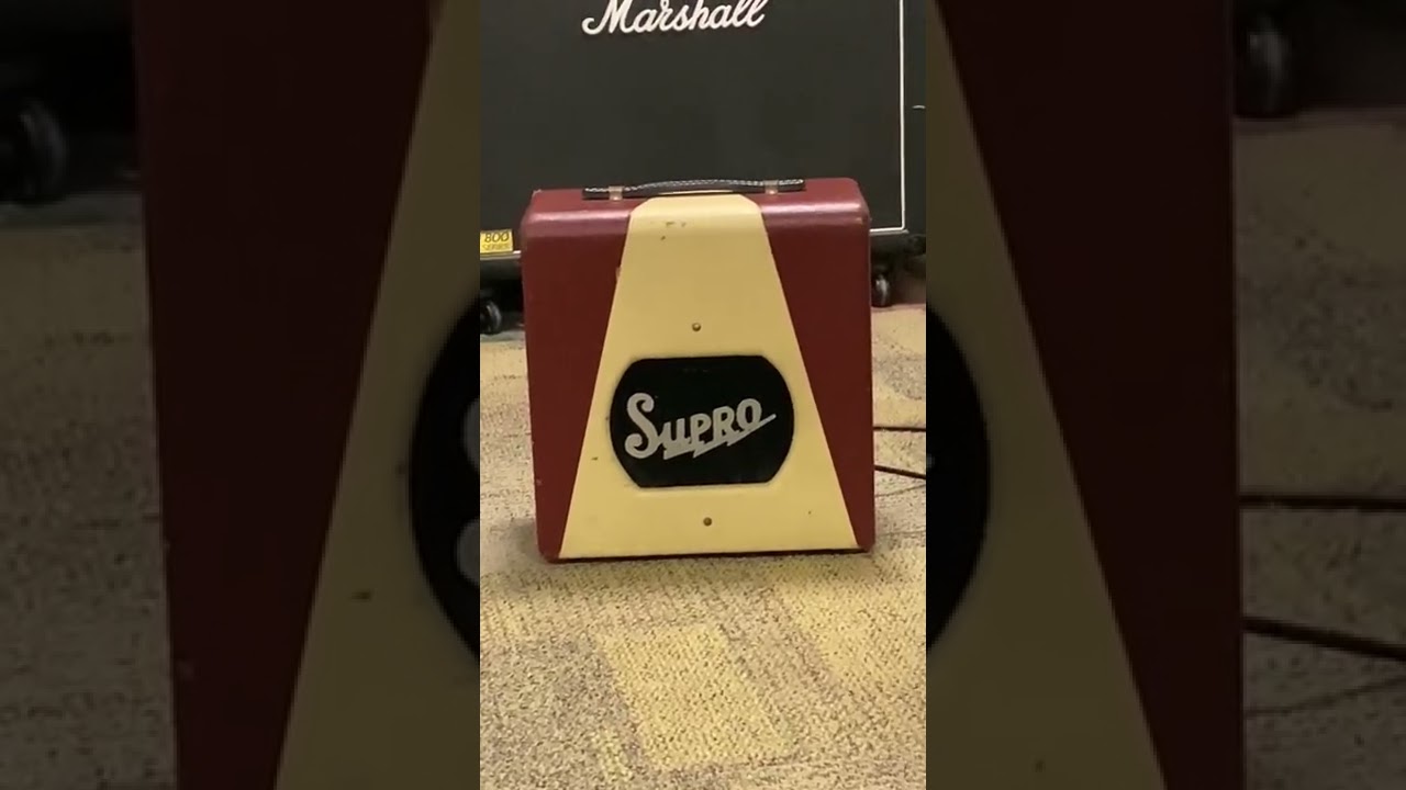 Restored 1956 Supro Spectator with 12AX7