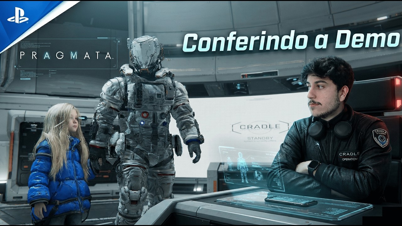 PRAGMATA | Gameplay completa em PT-BR | Conferindo a Demo